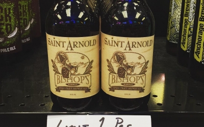 Yes, that is @saintarnoldbrewing Bishop’s Barrel available for sale at retail! Come get it while…