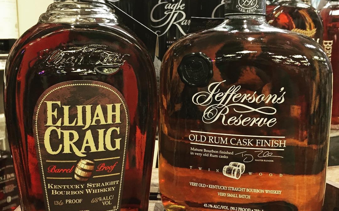 We have two new Whiskey arrivals at our Perkins Rd location! @jeffersonsbourbon @elijahcraig #comeonfall #bourbon…