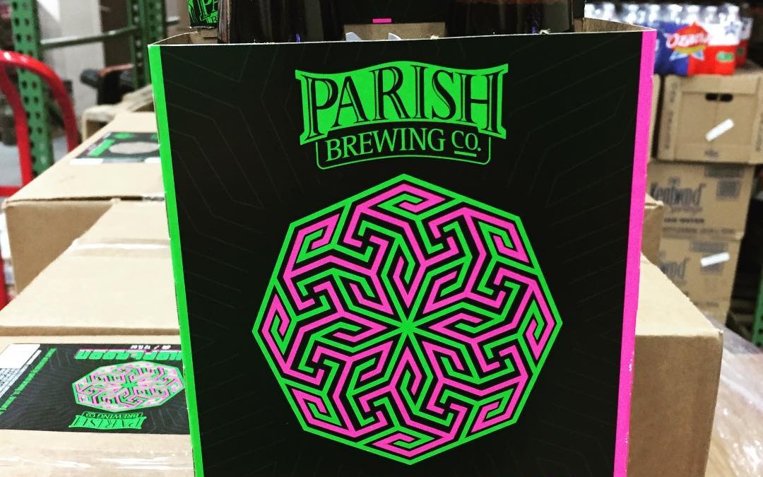 @parishbrewingco Dr. Hoptagon Black IPA is now in available at our Perkins Rd location! #cases…