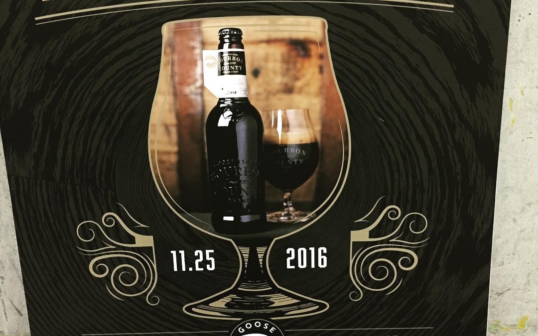 Who’s ready? @gooseisland Bourbon County Brand Stout will be available at 7 AM when the…