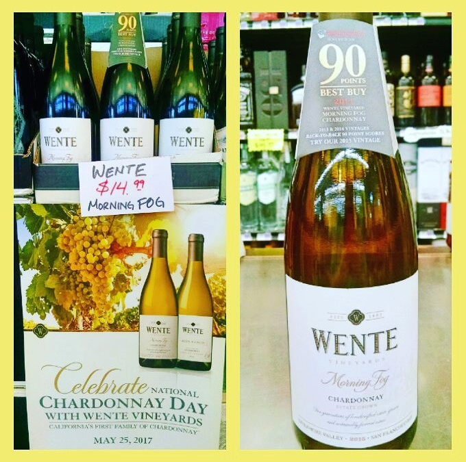 Happy Chardonnay Day from @calandrosmkt Perkins! #wine #chardonnayday #WenteWine #chardonnay #wentencd2017 @wente @arader1979