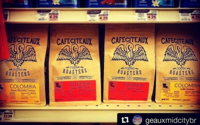 #localroast & #localcaffeine FTW! ☕☕☕???????????? #Repost @geauxmidcitybr ・・・ ☕️☕️☕️ Stop by @calandrosmkt on Government St….