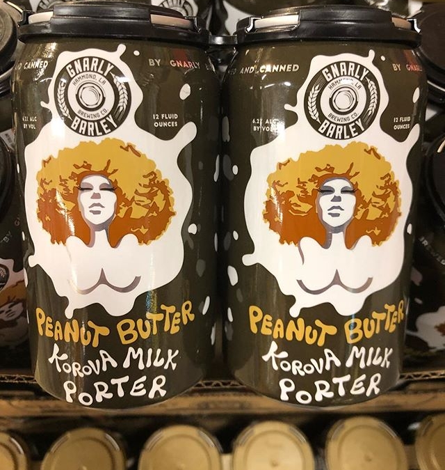 @gnarlybarley Peanut Butter Korova is now in stock at our Perkins Rd location! #beer #peanutbutter…
