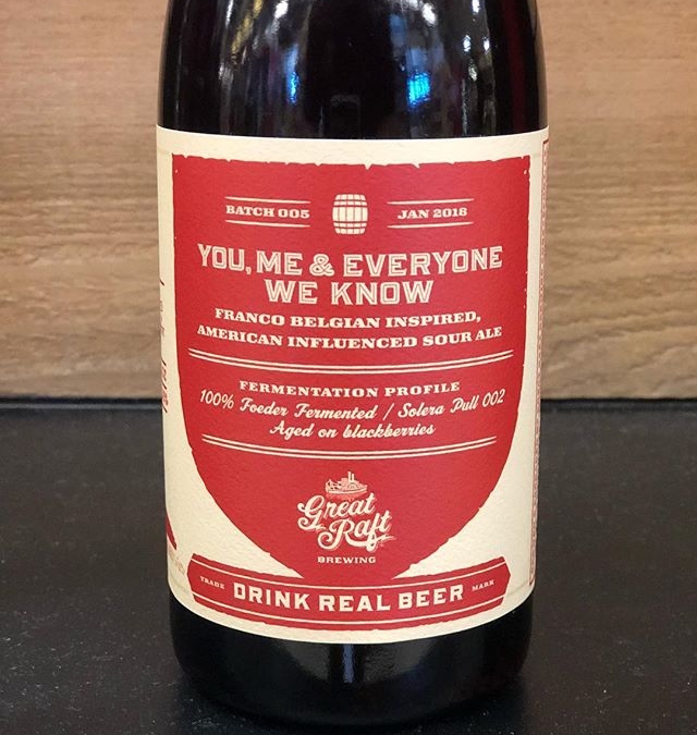 @greatraftbeer You, Me & Everyone We Know Batch 005 Aged on Blackberries is back available…