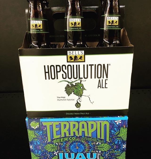 @bellsbrewery Hopsoulution Double IPA and @terrapinbeerco Luau, passion fruit- orange- guava IPA are both now…