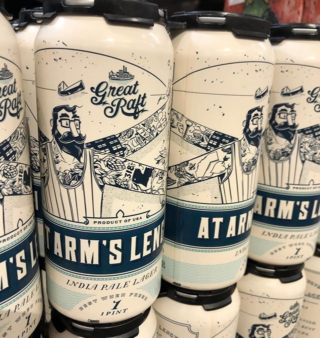 @greatraftbeer At Arms Length is now in stock at our Perkins Rd location! #beer #drinklocal…