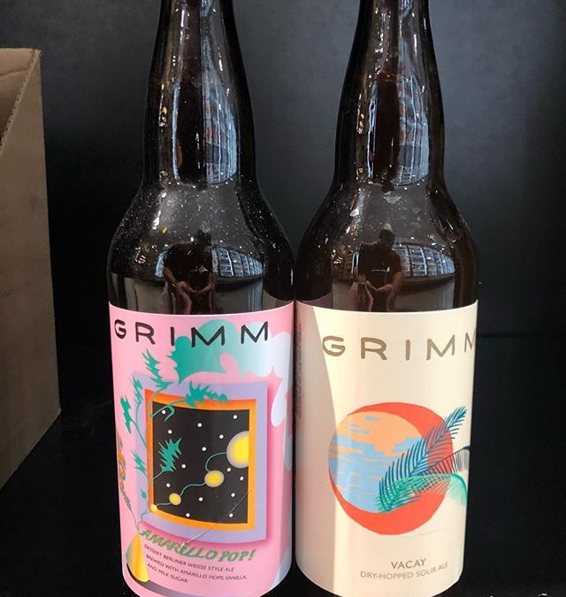 @grimmales Vacay and Amarillo Pop! are now available at our Perkins Rd location! #beer #summertimeblues…