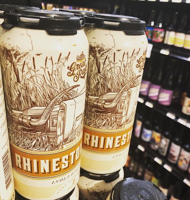 @greatraftbeer Rhinestone Life IPA is now available at our Perkins Rd location! #beer #drinklocal #freshhops…