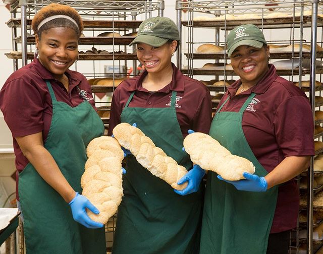 Meet the lovely ladies of our bakery department at the Perkins Road location. Jande, Karri…