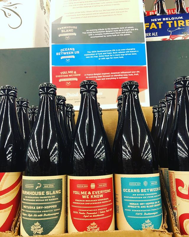 Come check out our new @greatraftbeer Belgian Inspired display highlighting their Belgian inspired creations! Available…