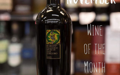 Wine of the Month for November is just in time for Thanksgiving !! Rubrato is…