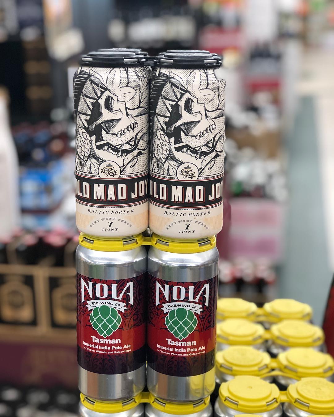 @greatraftbeer Old Mad Joy in CANS and @nolabrewing Tasman DIPA are now in stock at…