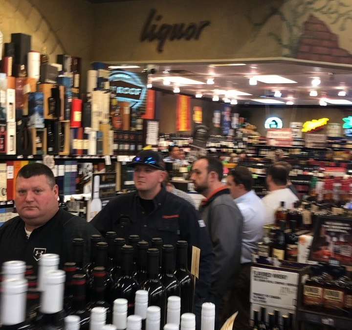 Line update… we’re at 150 people