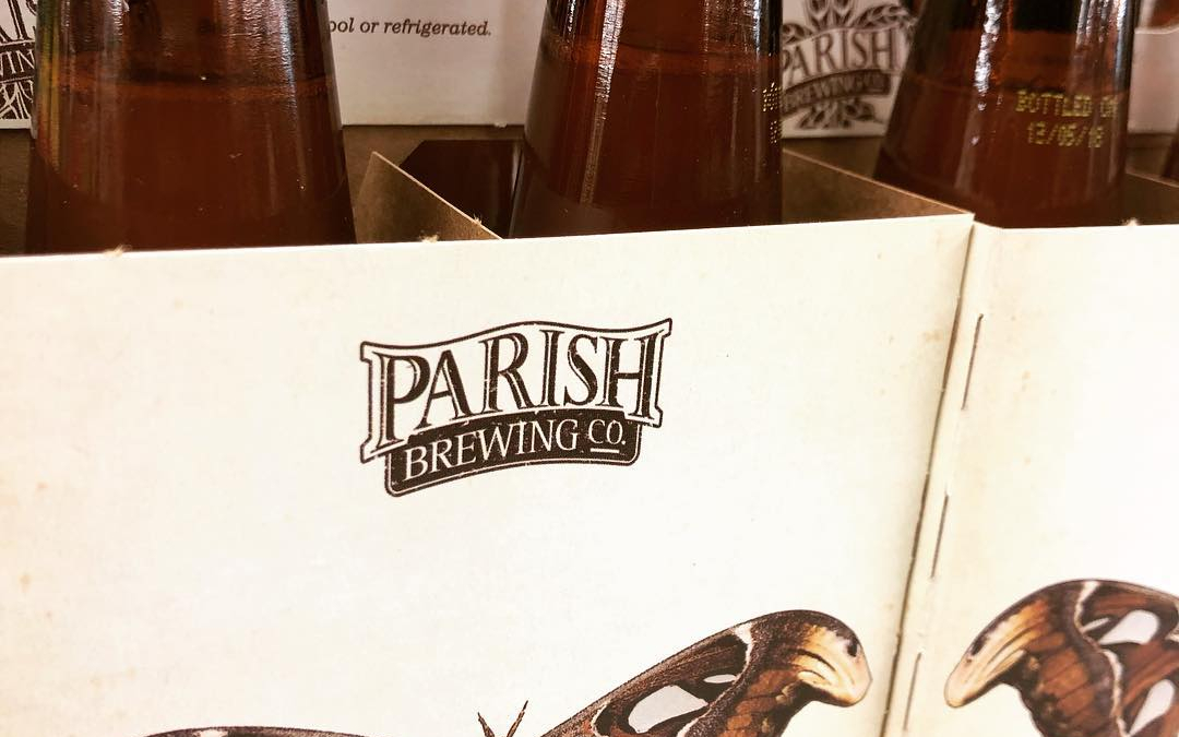 @parishbrewingco Atticus Atlas is now available at our Mid-City location! #beer #drinklocalbeer #freshhops