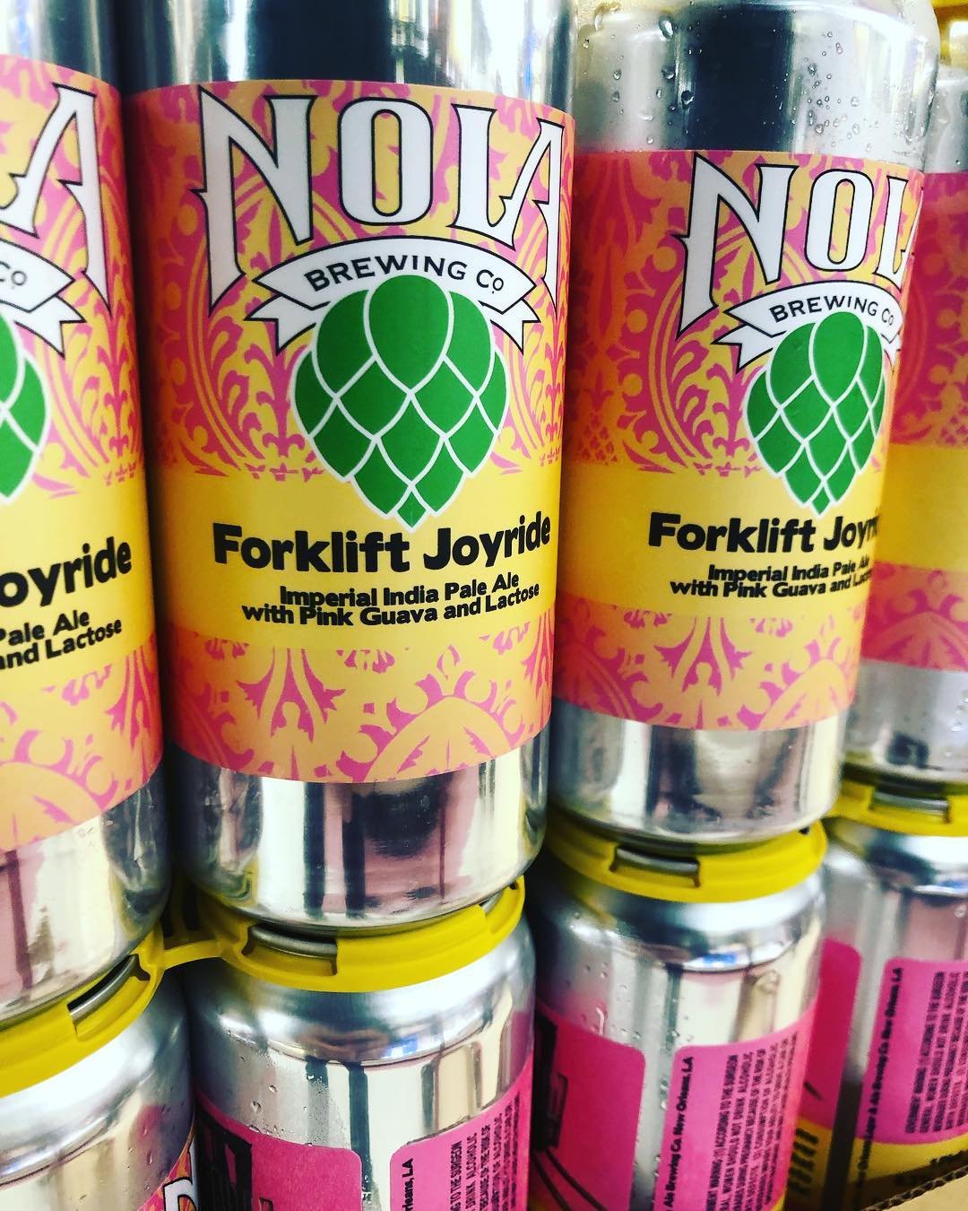 @nolabrewing Forklift Joyride, Double IPA with Pink Guava and Lactose, is now available at our…