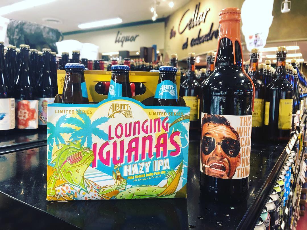 @abitabeer Lounging Iguana, Hazy IPA with Coconut and Pineapple, is now in stock at our…