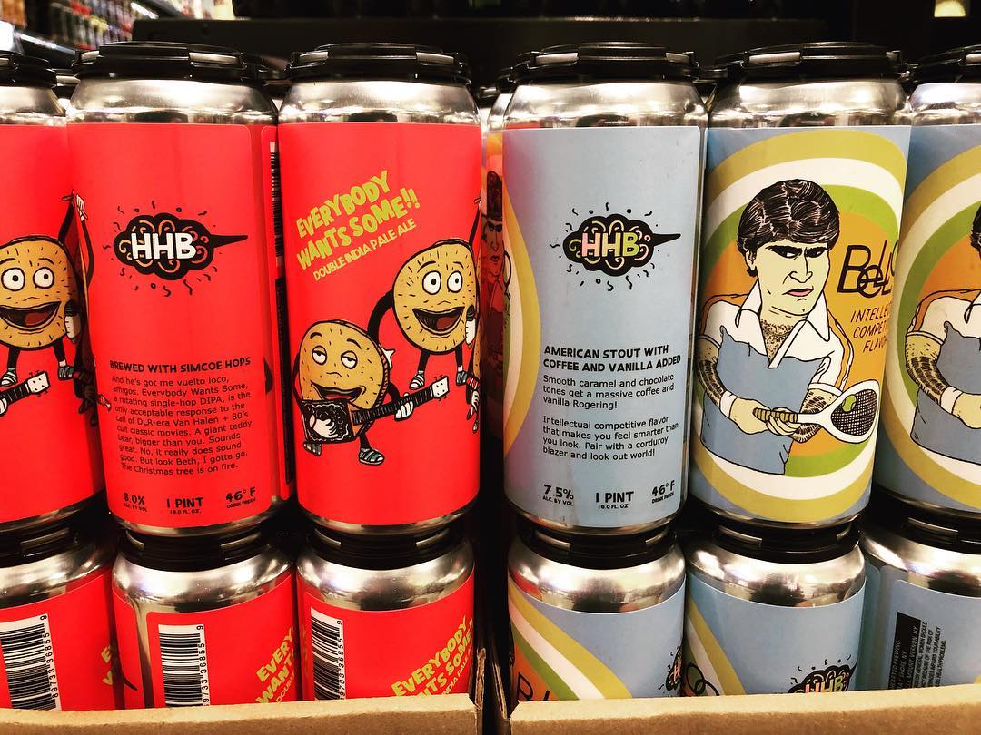 @hoofheartedbrewing Everybody Wants Some DIPA and Belloq, an American Stout with Coffee and Vanilla, are…