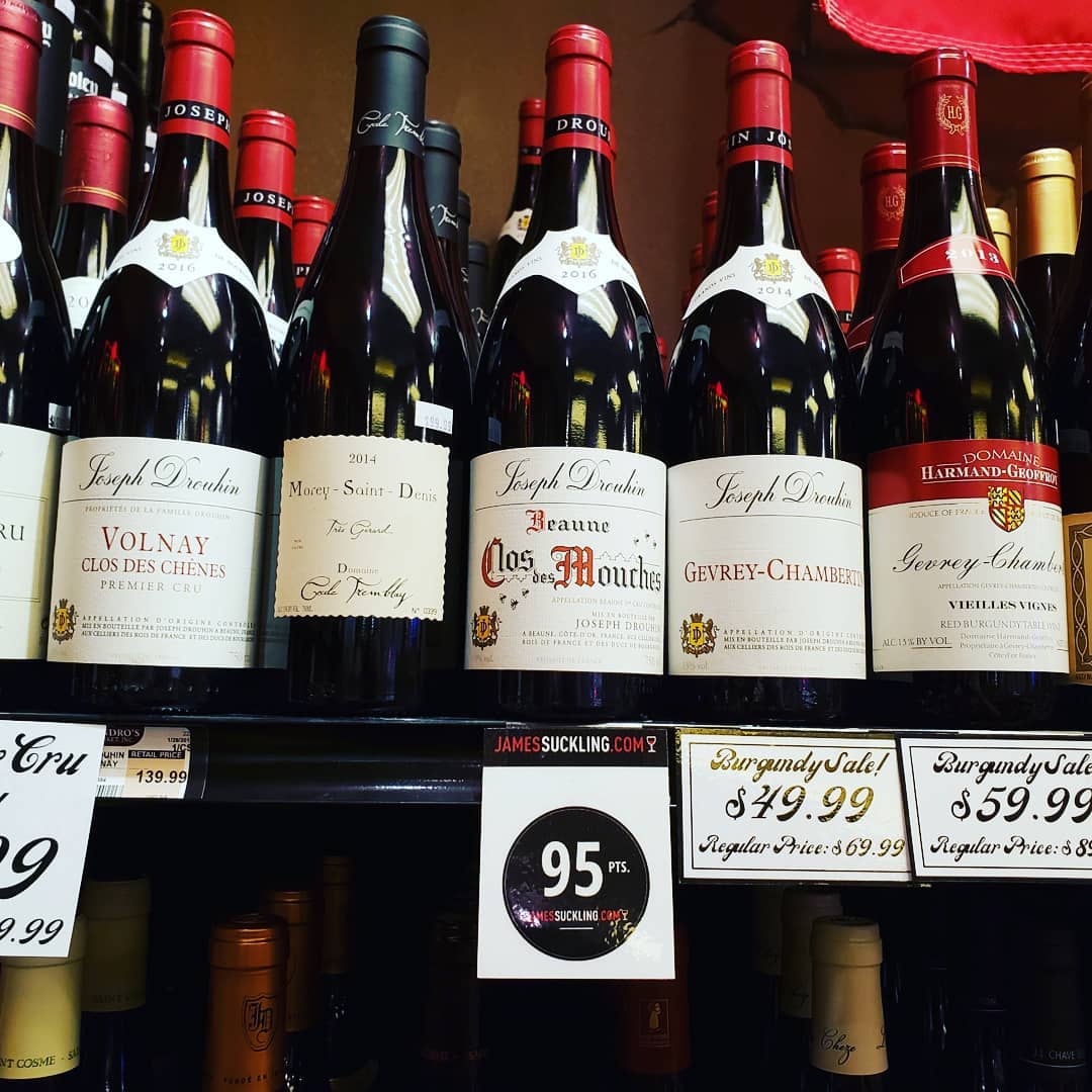 Come check out our heavily discounted Burgundies! Just in time to get a cool bottle…