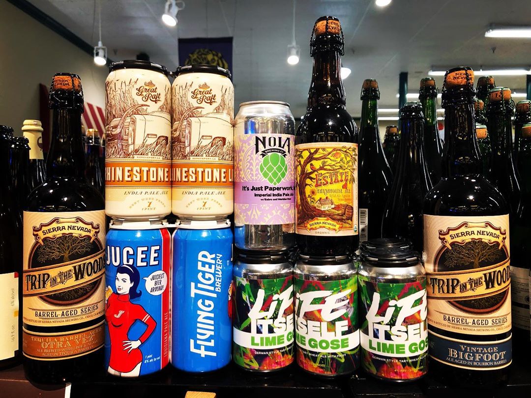 It’s #newbrewthursday at our Perkins Rd location! @sierranevada @greatraftbeer @flyingtigerbrewery @nolabrewing #beer #drinklocal #meow #dontfloataway