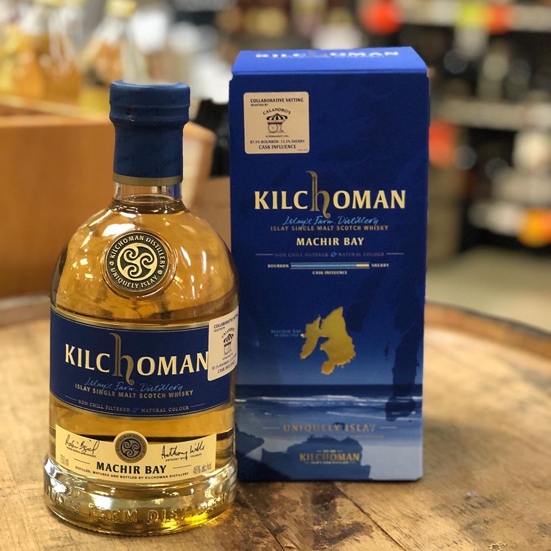 Our @kilchomanwhisky Machir Bay collaborative vatting made up of bourbon and sherry cask finished juice…