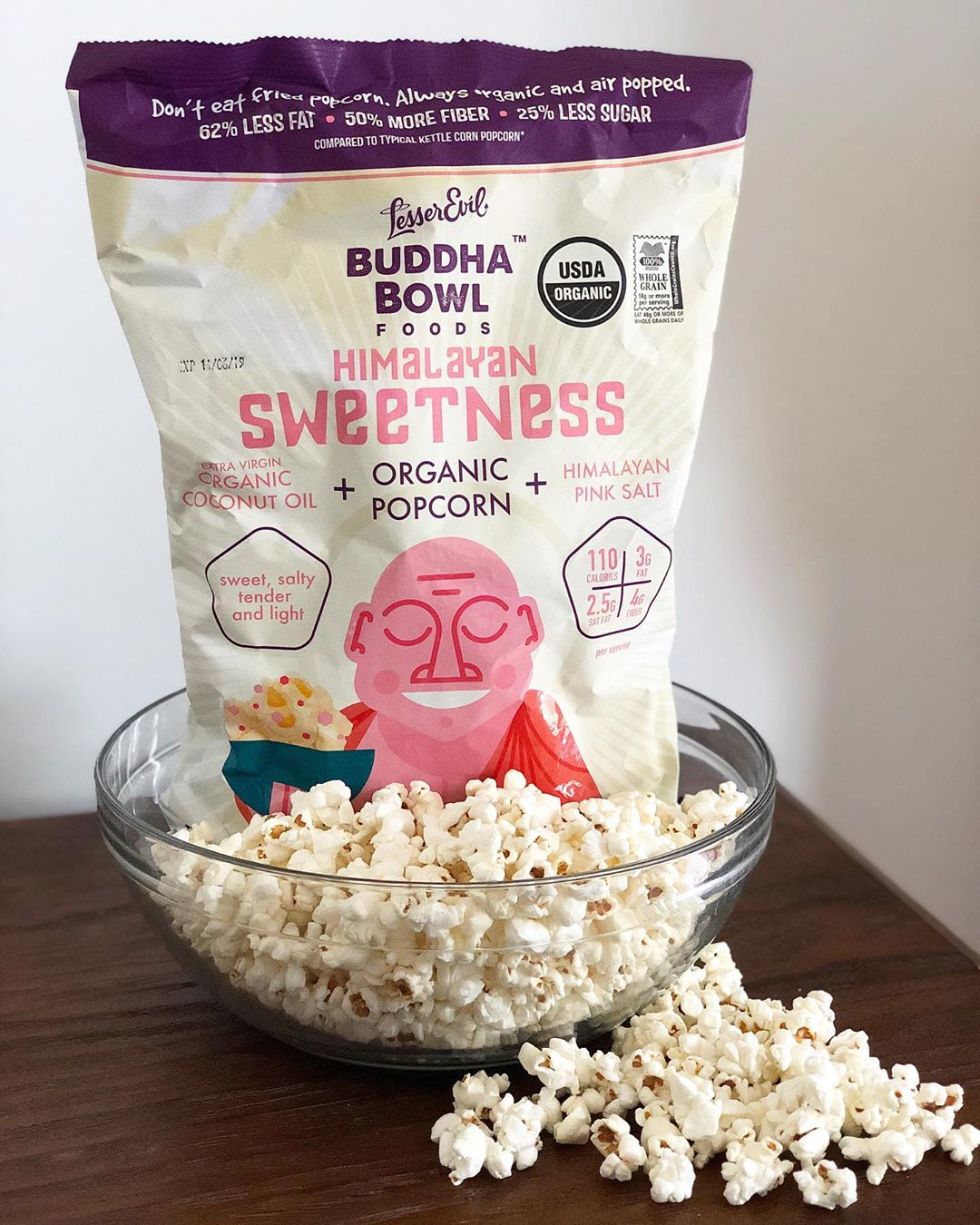 Make your next snack choice a smart one with organic air popped light and low…