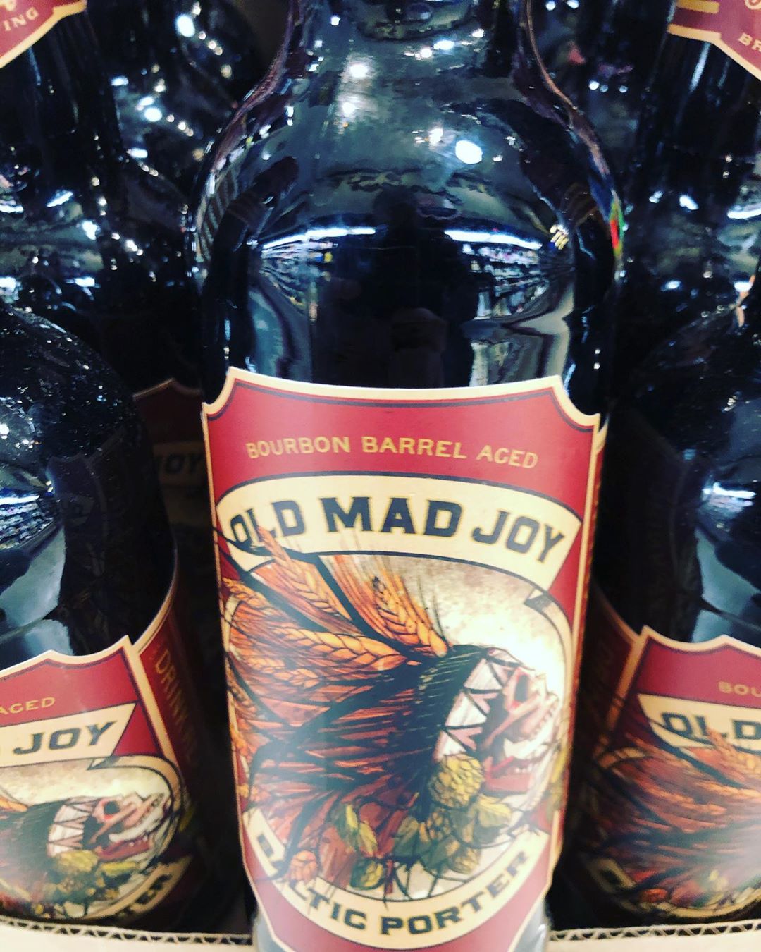 @greatraftbeer Old Mad Joy with cinnamon, chocolate, vanilla and coffee is now available at our…