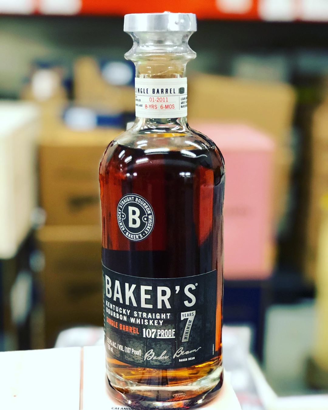 The newest (reimagined) @jimbeamofficial Baker’s (at least) 7 year old has now arrived at our…