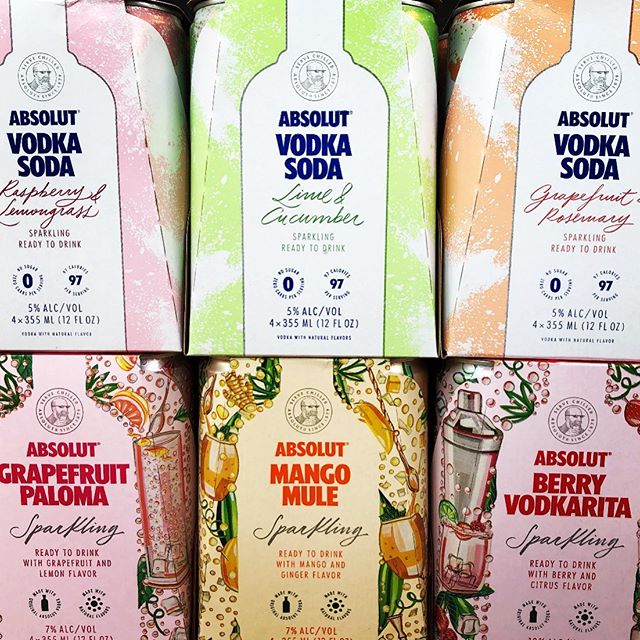 @absolutvodka premixed canned cocktails are now available at our Perkins Rd location! Perfect summer drinks!…