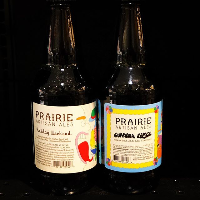 Couple new brews now in stock from @prairieales at our Perkins Rd location! Corner piece…