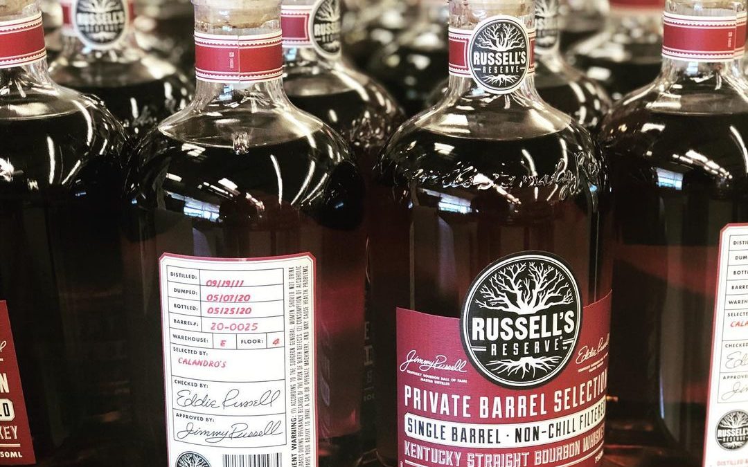We finally have a new barrel! Our latest pick of @russellsreservebourbon is an 8…