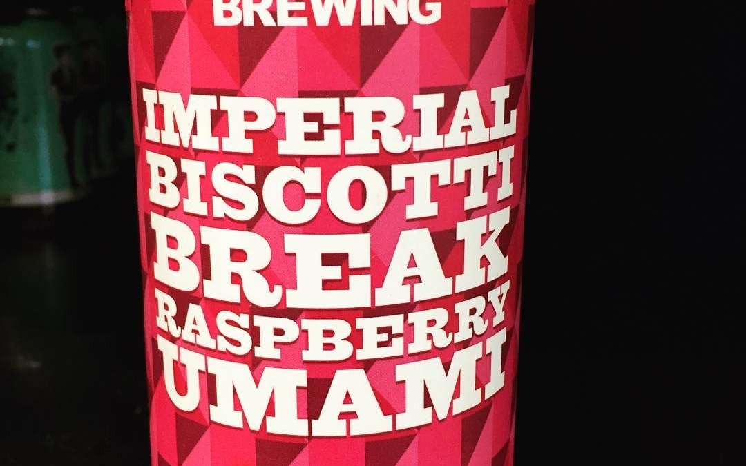 @eviltwinbrewing Imperial Biscotti Break Raspberry Umami is now in stock at our Perkins Rd location!…