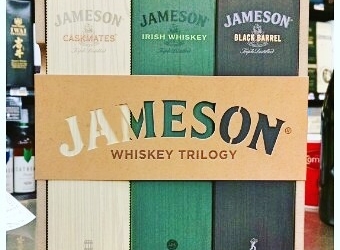 New @jamesonwhiskey gift sets at @calandrosmkt on Perkins! #jameson #irishwhiskey #strongwater #stockingstuffer