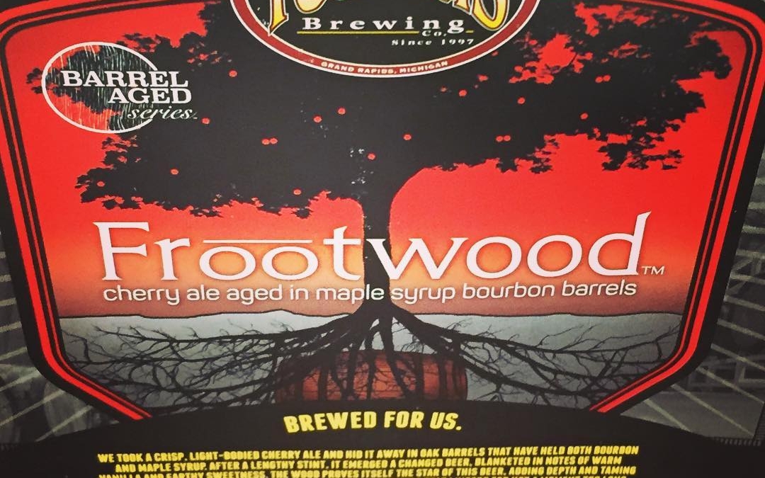 @foundersbrewing Frootwood Cherry Ale Aged in Maple Syrup Bourbon barrels is now in stock at…