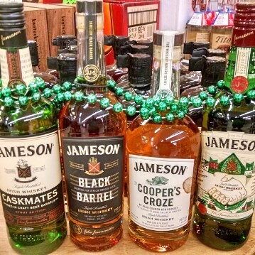 The Jameson family is all here @calandrosmkt Perkins! #stpatricksday2017 @jamesonwhiskey #spirits #strongwater #luckotheirish