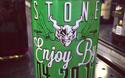 @stonebrewingco Enjoy By 4.20.17 is now available at our Perkins Rd location! #420 #green #beer…