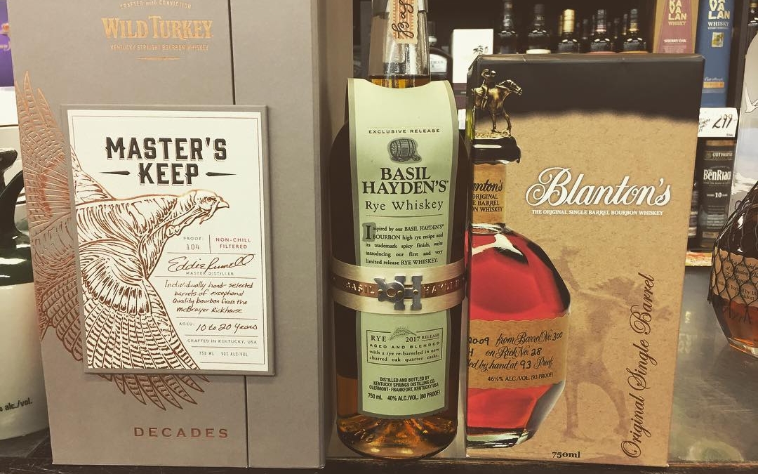 We also have some new whiskeys in stock at our Perkins Rd location! All 3…