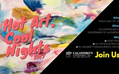 The 14th Annual Hot Art, Cool Nights is less than two weeks away – Friday,…