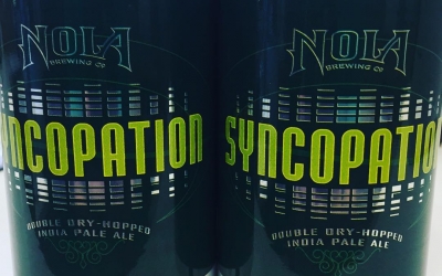 @nolabrewing Syncopation Double Dry-Hopped IPA is now available at our Perkins Rd location! #beer #nola…