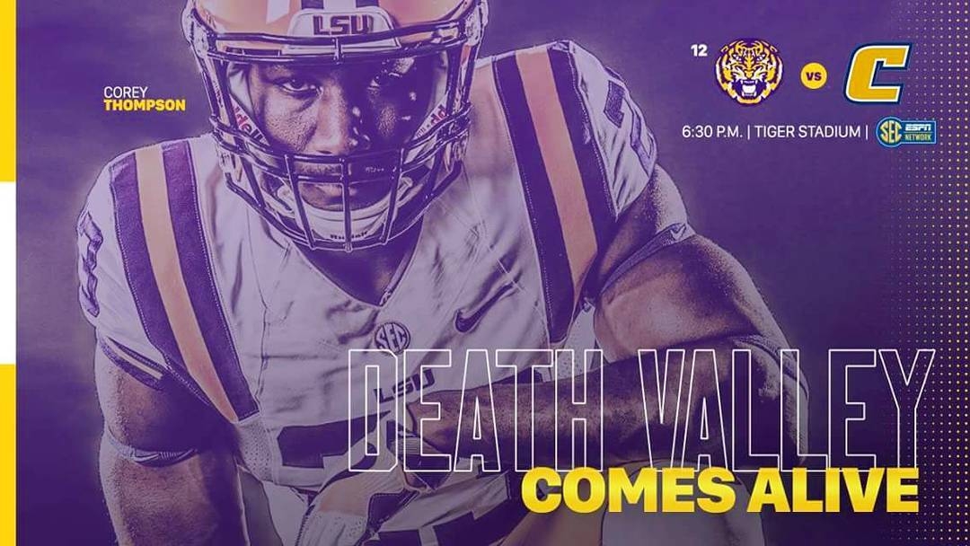 “And the chance of rain is…______!” #saturdaynightindeathvalley #lsuvschattanooga #geauxtigers #beatthescrappymocs #events #630pm #secnetwork