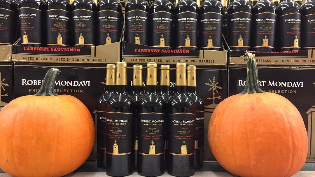 #BourbonBarrelAged Cabernet Sauvignon from @robertmondavi available at our Mid City location. #Wine #PrivateSelection