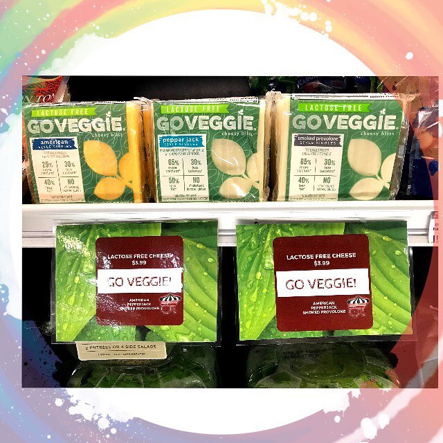 NEW ITEM ALERT ????!! We are now carrying 3 varieties of @goveggiefoods Lactose Free cheese….