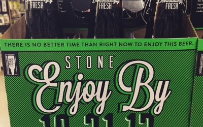 @stonebrewing Enjoy By ???? ???? is now available at our Perkins Rd location! #freshhops #beer…