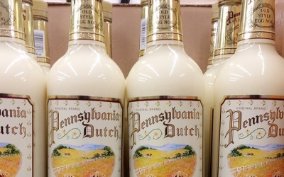 #OldStyle Pennsylvania Dutch Egg Nog made with real dairy cream, Rum, Brandy, & Blended Whisky….