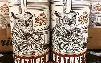 @greatraftbeer Creature of Habit is now available at our Perkins Rd location! #drinklocal #beer #darkbrew…