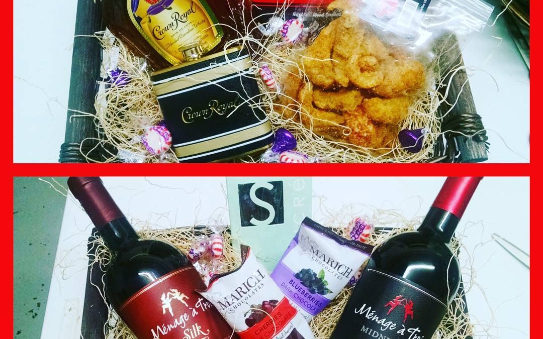 His and Hers custom gift baskets from @calandrosmkt on Perkins are always a hit! #tistheseason…