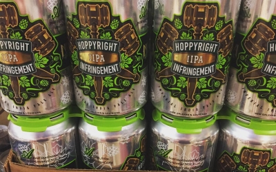 @nolabrewing Hoppyright Infringement Double IPA is now in stock at our Perkins Rd location! #newbrewthursday…