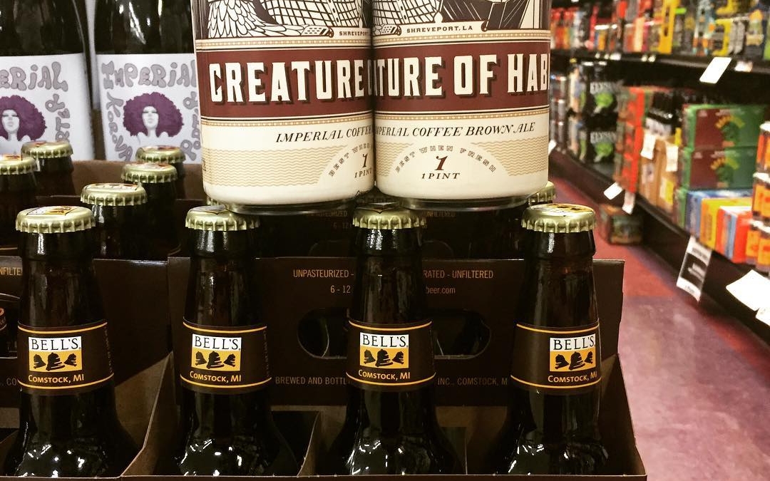 @bellsbrewery Arabicadabra is now available at our Perkins Rd location! We also have @greatraftbeer Creature…