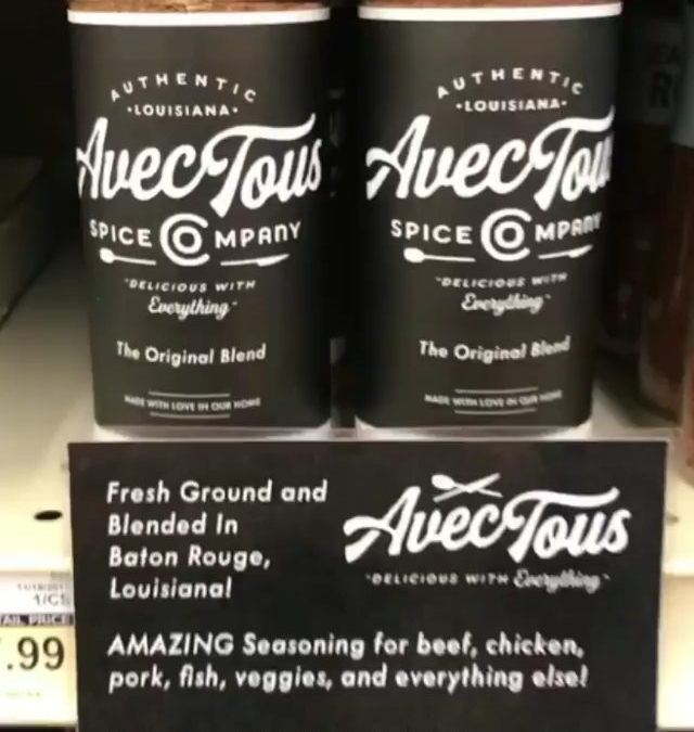 Repost from @avectousspice: The shelf @calandrosmkt on Siegen and Perkins is restocked! Go get you…