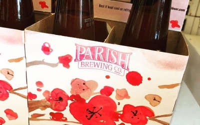 @parishbrewingco Bloom is now available at our Perkins Rd location! Limit 2- 4 packs per…