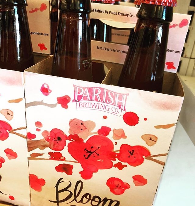 @parishbrewingco Bloom is now available at our Perkins Rd location! Limit 2- 4 packs per…